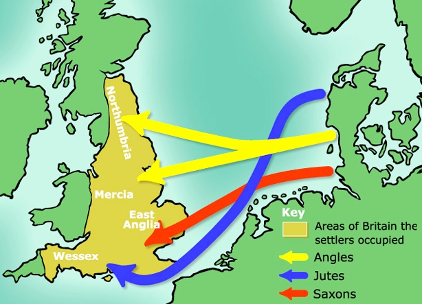 Anglo Saxon Jutes invastions