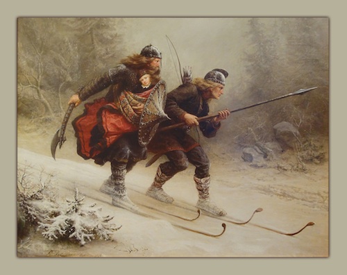Birkebeinerne Skiers in
                  1174