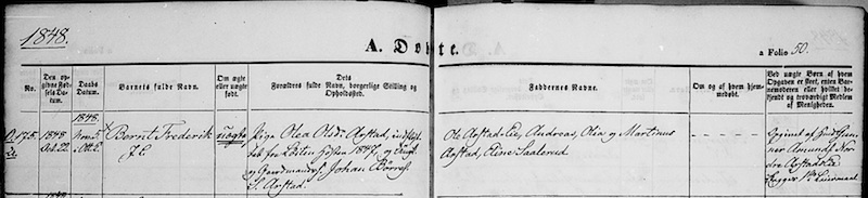 Egeberg Bernt bapt 1848