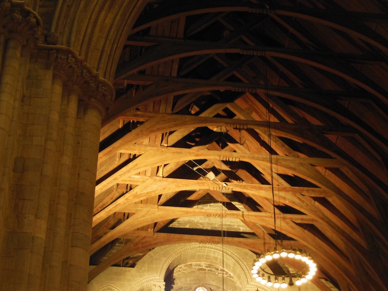 Nidaros interior
                ceiling