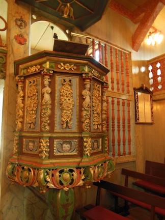 Ringebu pulpit