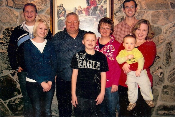 Dan Christenson
          family 2012