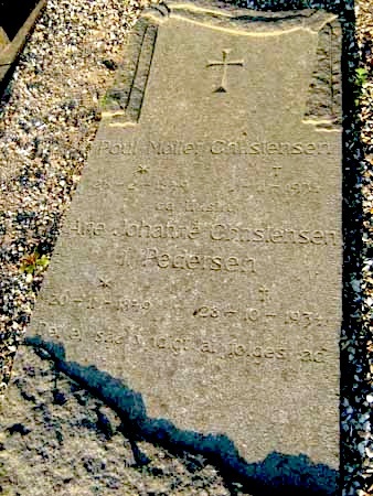 Poul Moller Christensen tombstone