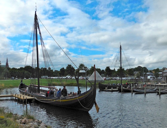 Den roskilde viking boats