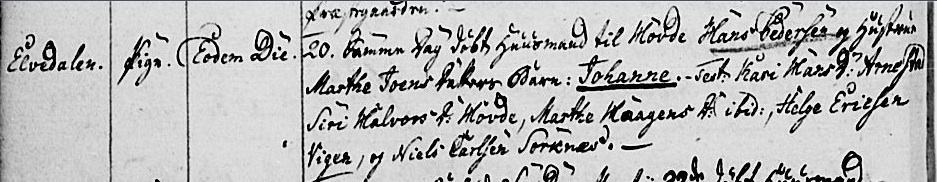 Johanne Hansdatter bapt 1795
