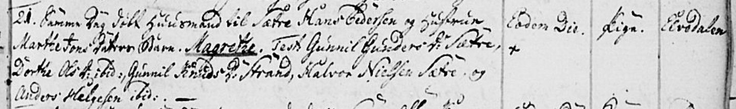 margrethe Hansdatter bapt. 1789