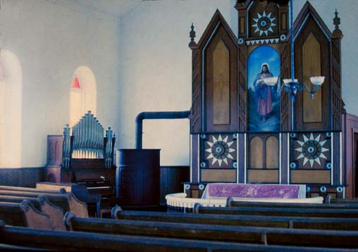 St Olaf's
            interior