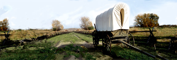 Oregon Trail at Walla Walla, WA