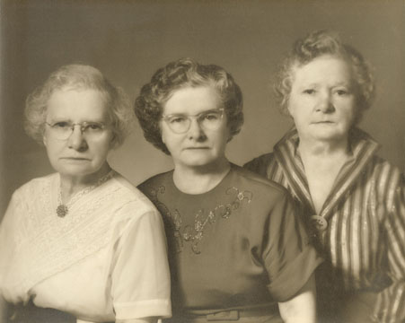 Maud, Hazel, and
          Lena