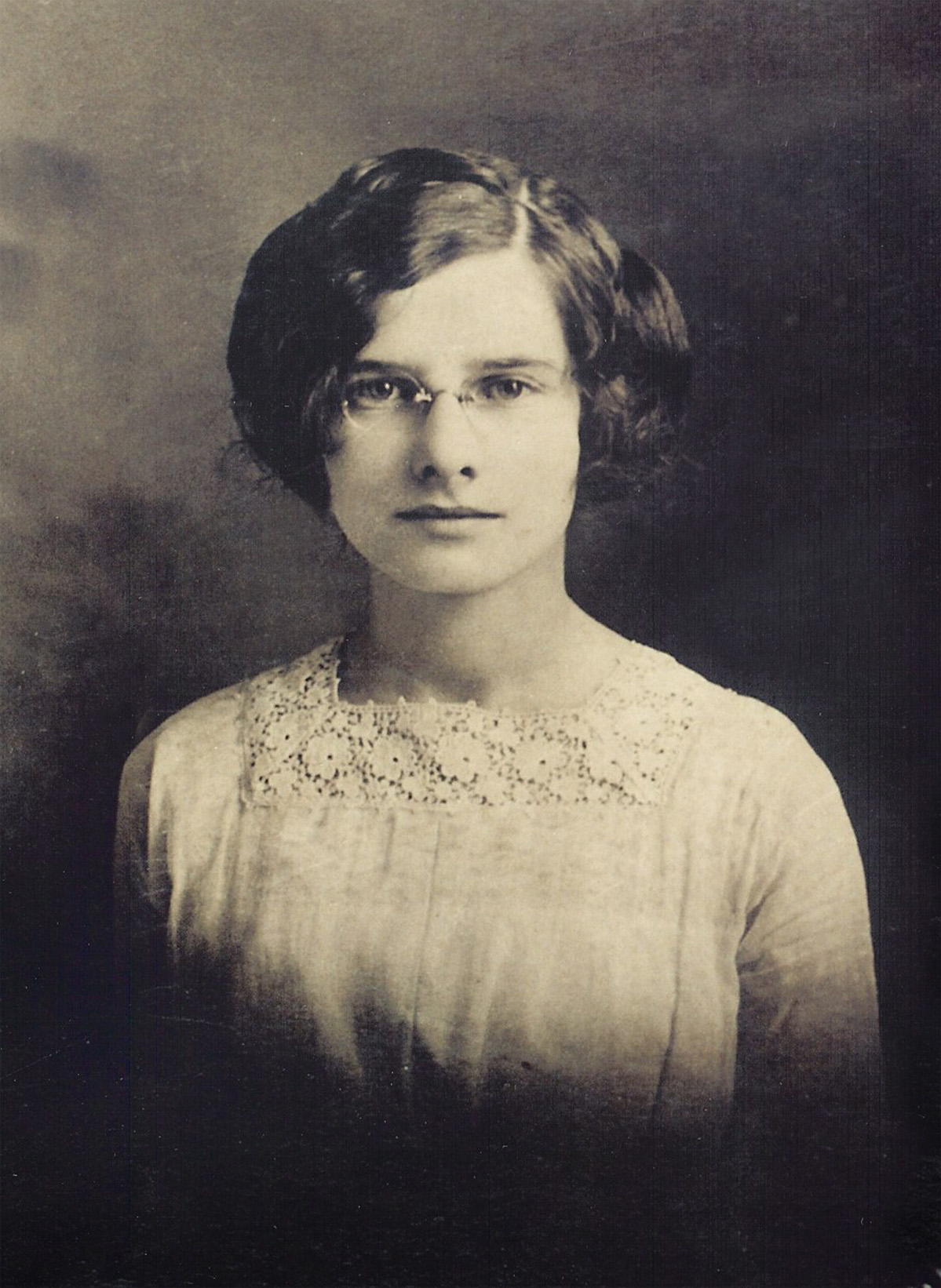 Hazel Dyer about 1890