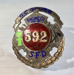 George Grubb badge